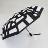 Petit parapluie pliant solide motif géométrique