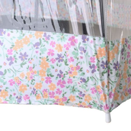 Parapluie transparent haut de gamme anglais fleurs Fulton