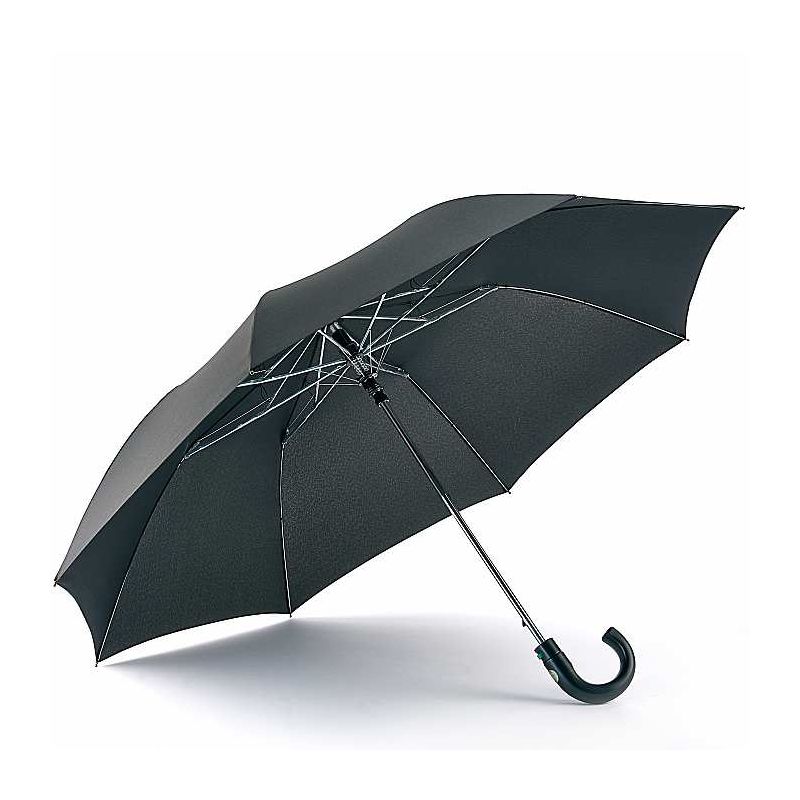 Parapluie pliant noir 8 baleines marque anglaise