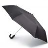 Parapluie pliant noir poignée courbe marque anglaise