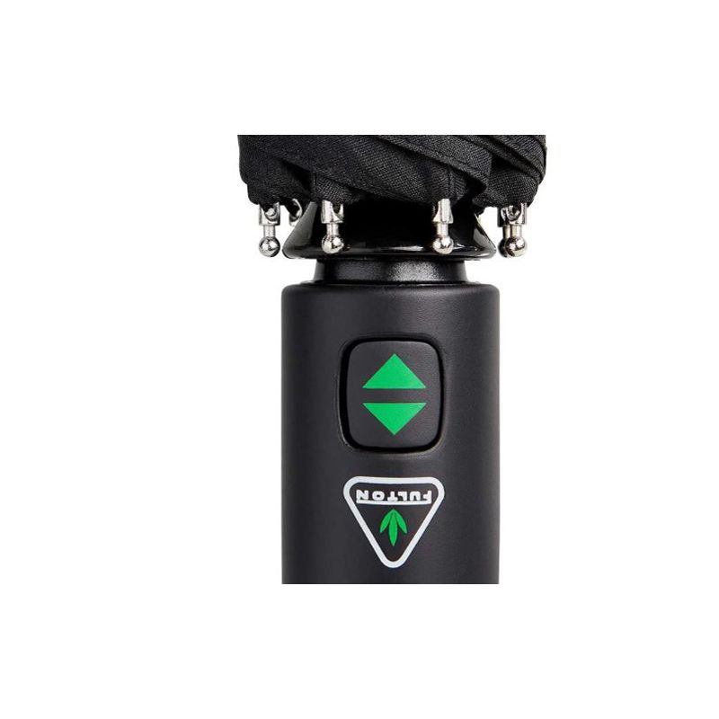 Parapluie pliant noir poignée courbe marque anglaise