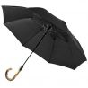 Parapluie pliant noir poignée bambou marque anglaise