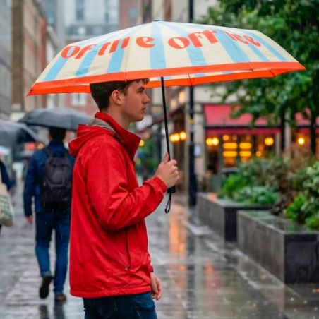 Parapluie pliant fantaisie humour