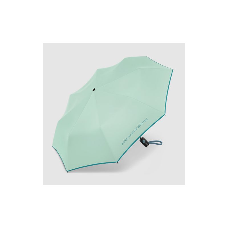 Parapluie automatique pliant vert Benetton