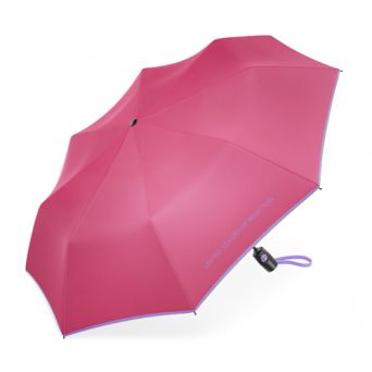 Parapluie automatique pliant rose vif Benetton