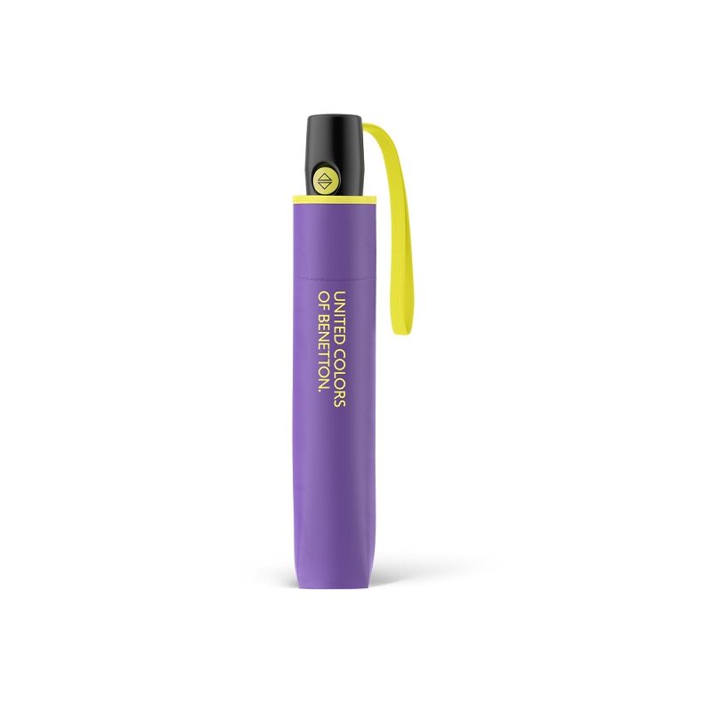 Parapluie automatique pliantaméthyste Benetton