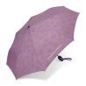 Parapluie pliant automatique Benetton violet motif coeurs
