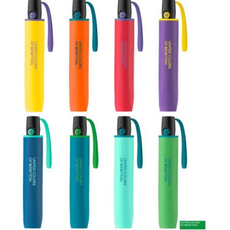 Parapluie automatique pliant améthyste Benetton