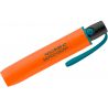 Petit parapluie pliant orange vif Benetton automatique