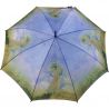 Grand parapluie motif tableau impressionniste