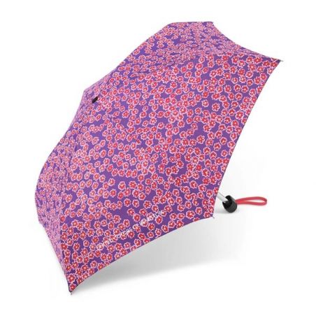 Petit parapluie Benetton fleurs multicolores ultra plat