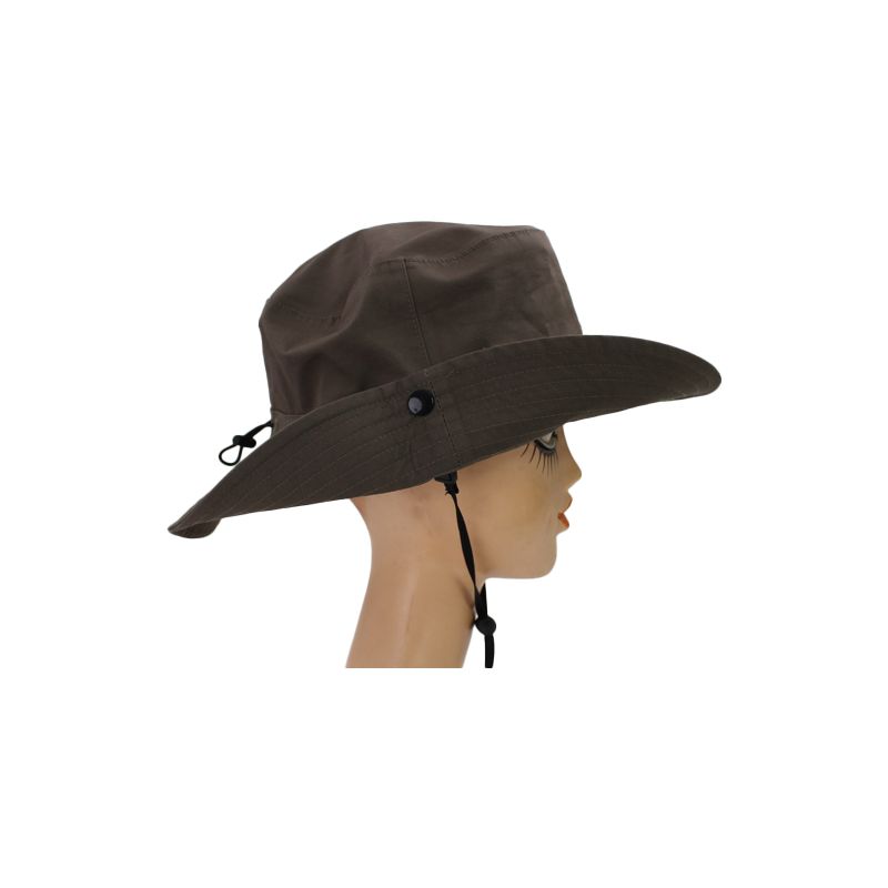 Chapeau de pluie mixte couleur olive