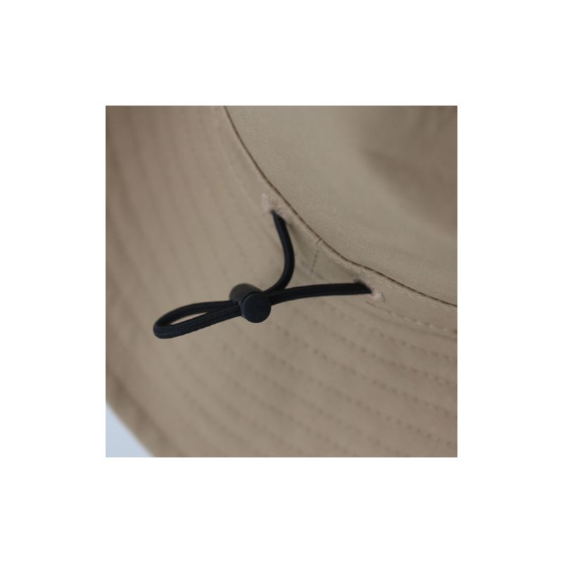 Chapeau de pluie mixte couleur beige sable