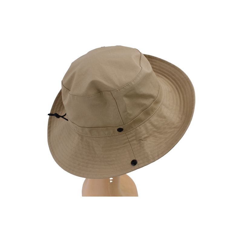 Chapeau de pluie mixte couleur beige sable
