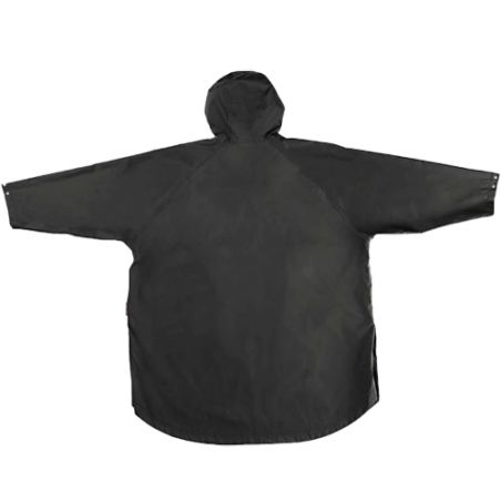 Poncho imperméable noir pour femmes