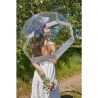 Parapluie transparent haut de gamme anglais fleurs Fulton