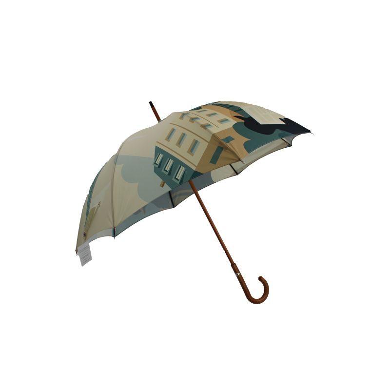 Grand parapluie canne Paris Belle époque