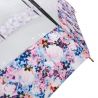 Parapluie luxe transparent cloche bord floral anglais