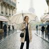 Parapluie Pierre Cardin Sunflowers blanc