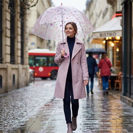 Parapluie transparent Papillons par Fulton