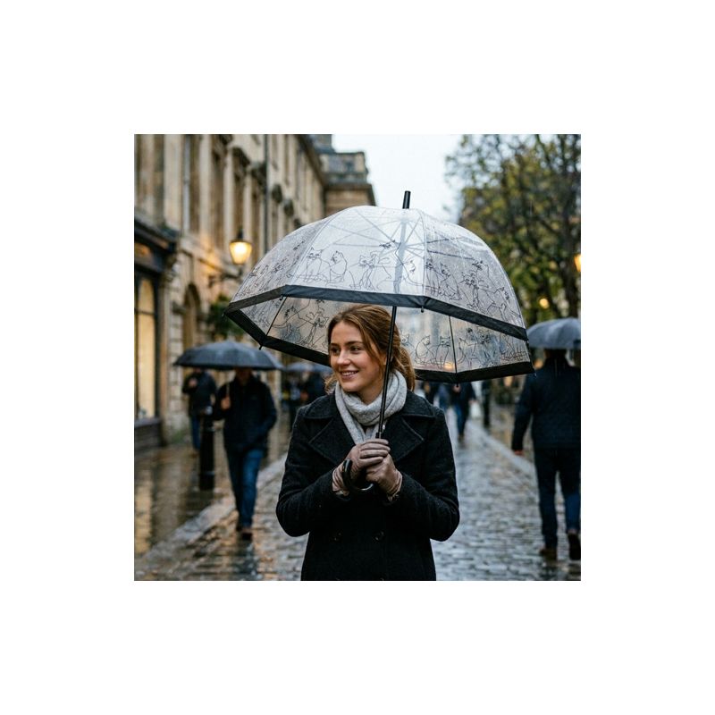 Parapluie transparent Chats par Fulton
