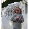 Parapluie transparent enfant motif licornes