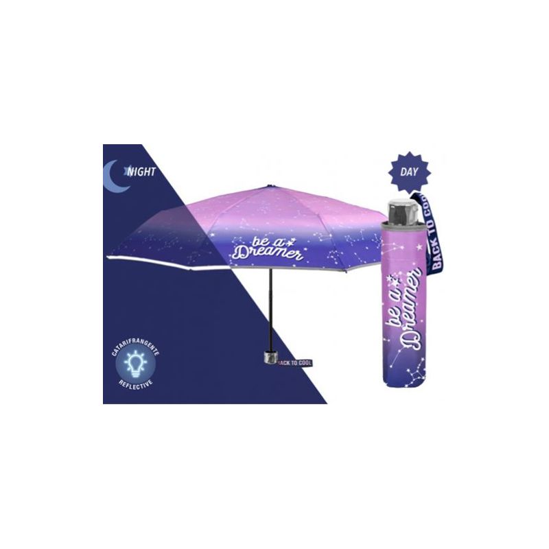 Petit parapluie pliant pour collégienne