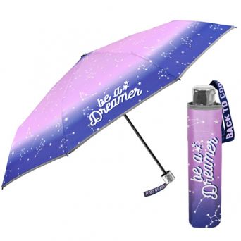 Petit parapluie pliant pour collégienne