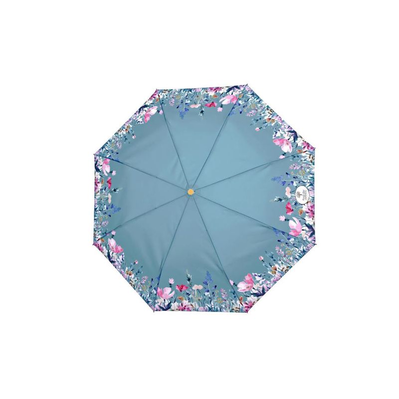 Parapluie pliant écologique fleurs de printemps