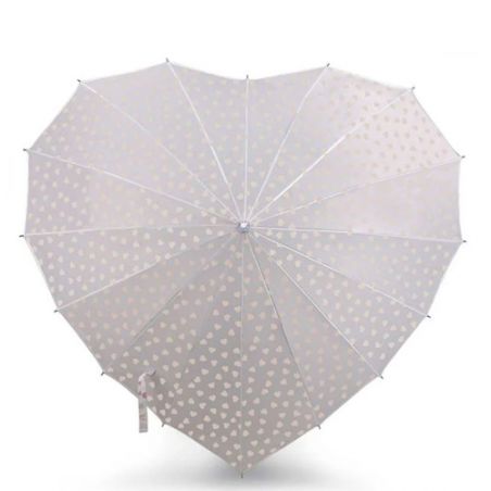 Parapluie en forme de cœur spécial amour