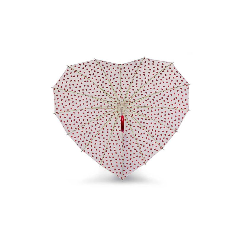 Parapluie en forme de cœur spécial amour