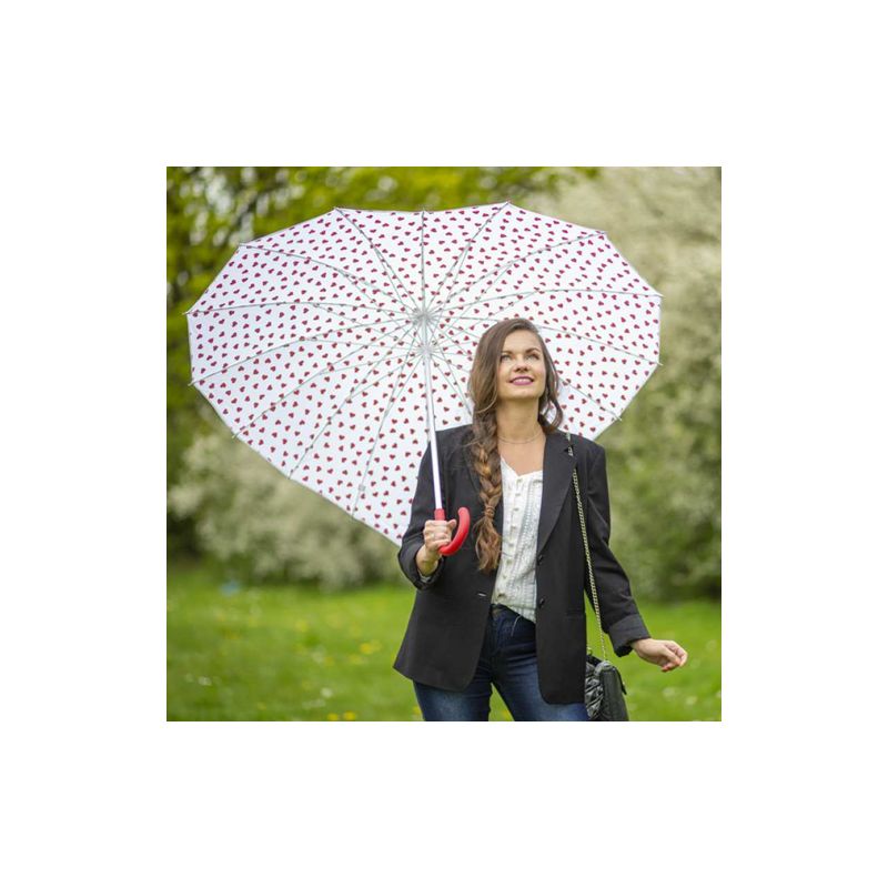 Parapluie en forme de cœur spécial amour