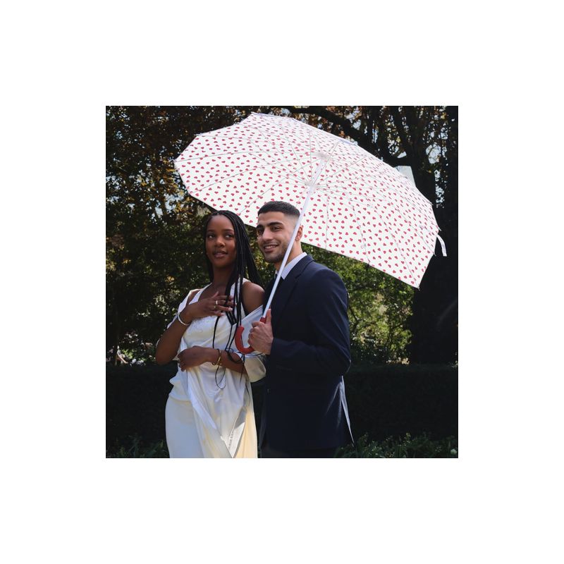 Parapluie en forme de cœur spécial amour