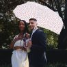 Parapluie en forme de cœur spécial amour