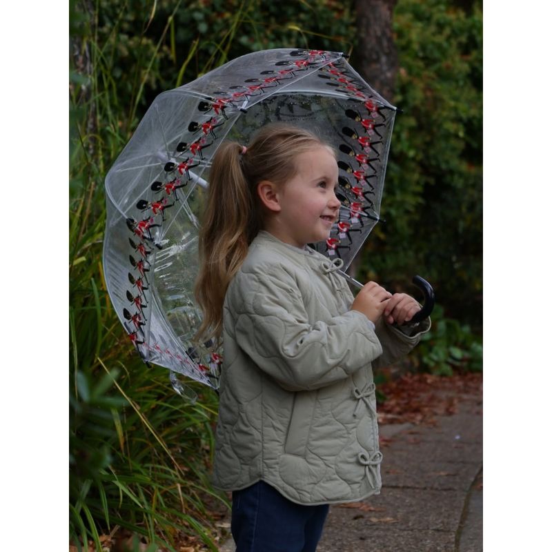 Parapluie transparent anglais pour garçon