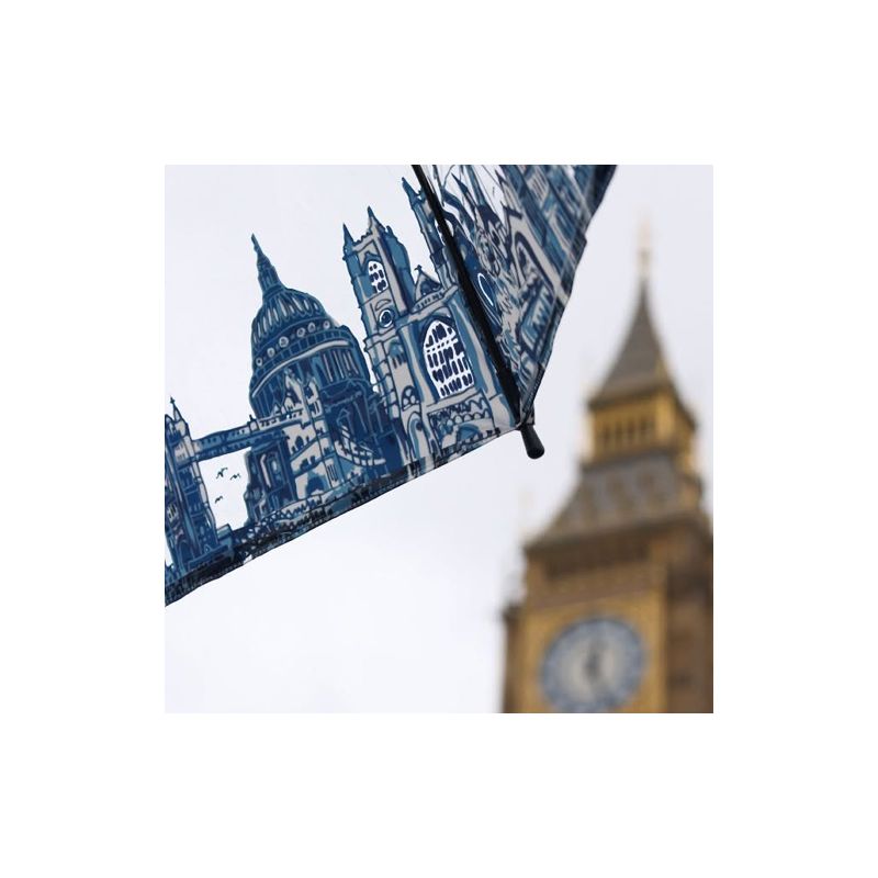 Parapluie transparent cloche London par Fulton