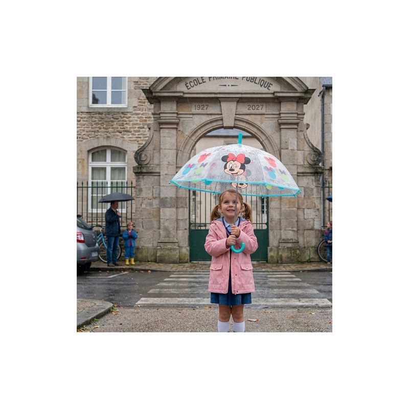 Parapluie cloche transparent Minnie édition Noel 2025 