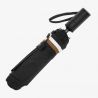 Parapluie pliant solide noir HUGO BOSS