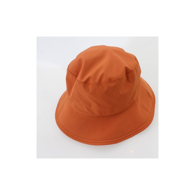 Chapeau de pluie terracotta pour femme