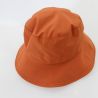 Chapeau de pluie terracotta pour femme