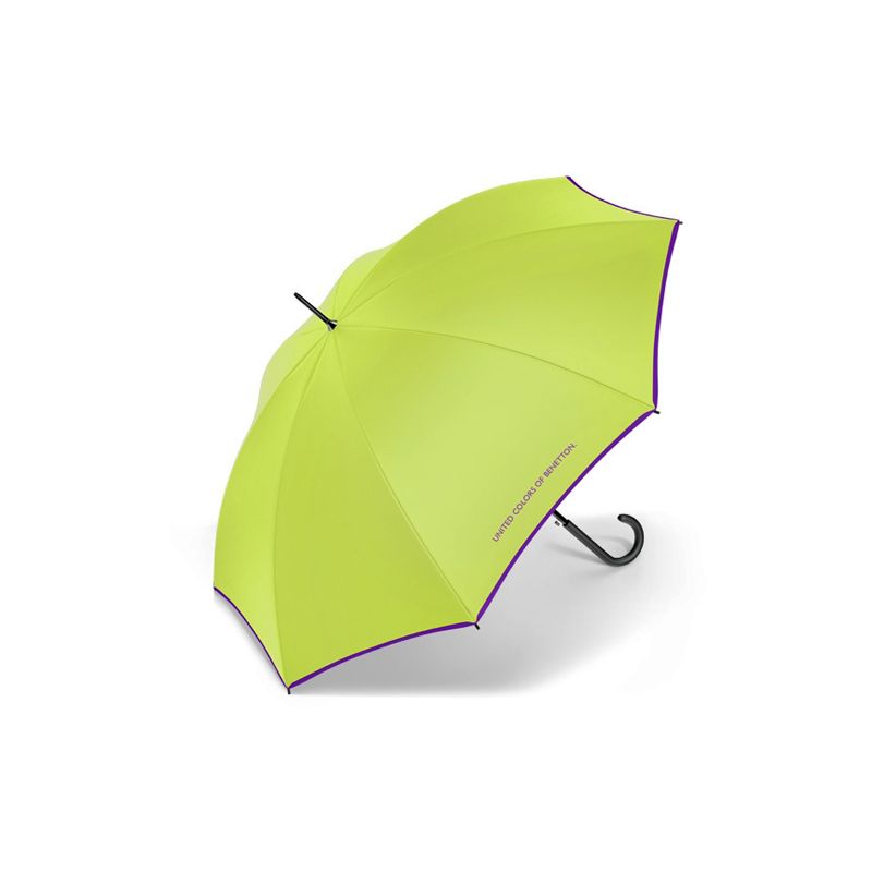 Parapluie long citron vert Benetton