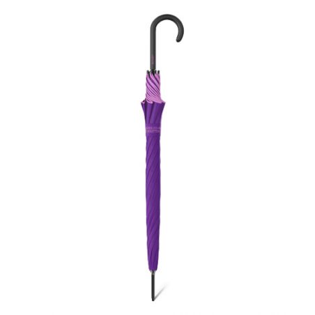 Parapluie droit violet Benetton