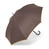 Parapluie droit marron chocolat Benetton