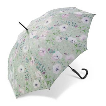 Parapluie Pierre Cardin vert sauge floral
