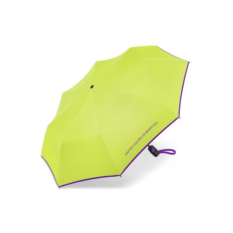 Parapluie automatique pliant citron vertBenetton