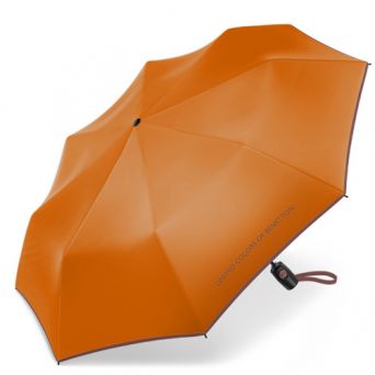 Parapluie automatique pliant orange citrouilleBenetton