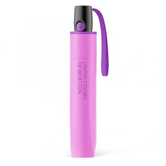 Parapluie pliant roseBenetton