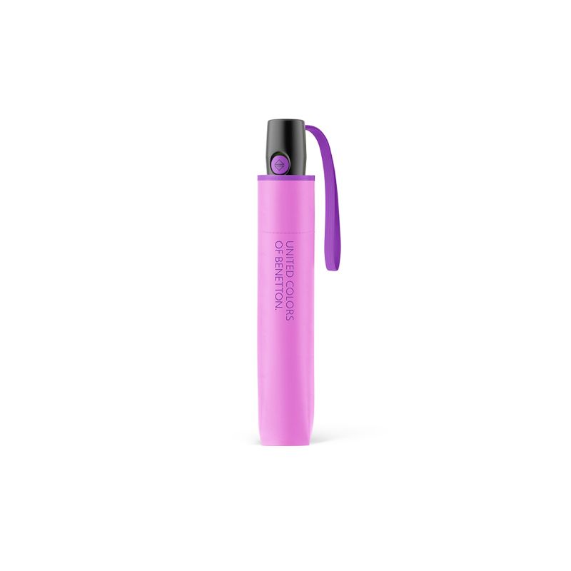 Parapluie pliant roseBenetton