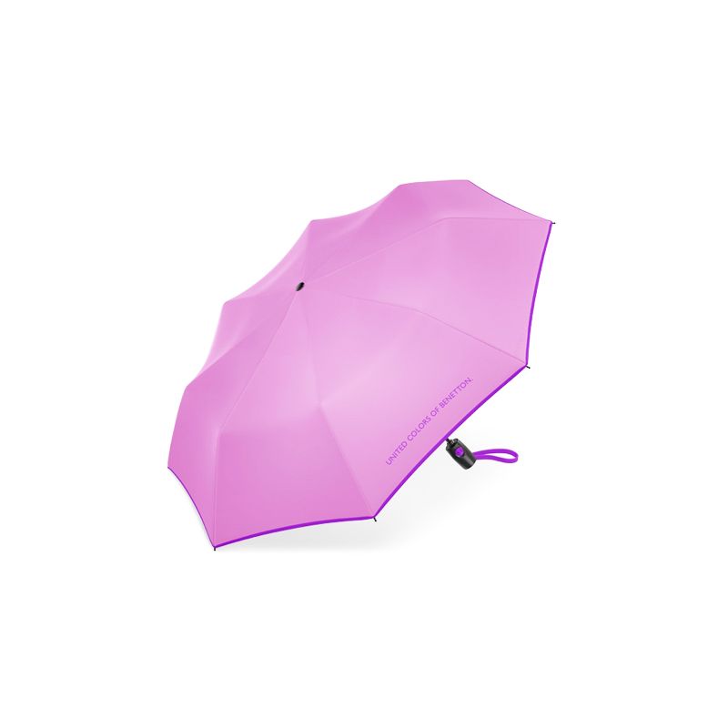 Parapluie pliant roseBenetton