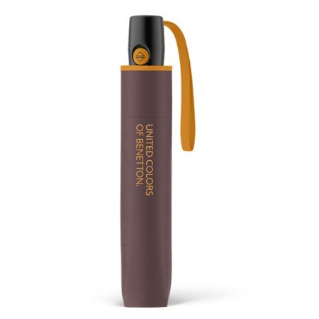 Parapluiepliant marron chocolat Benetton